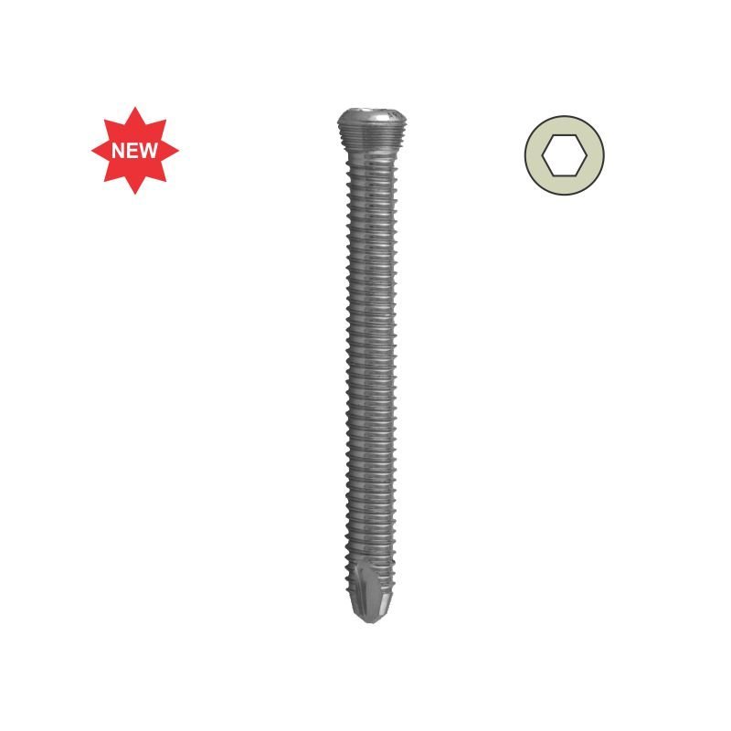 5.0mm Locking Head Screw - Self Tapping (HEXDRIVE)