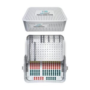 Graphic Aluminium Implant Box for Pedicle Screw System