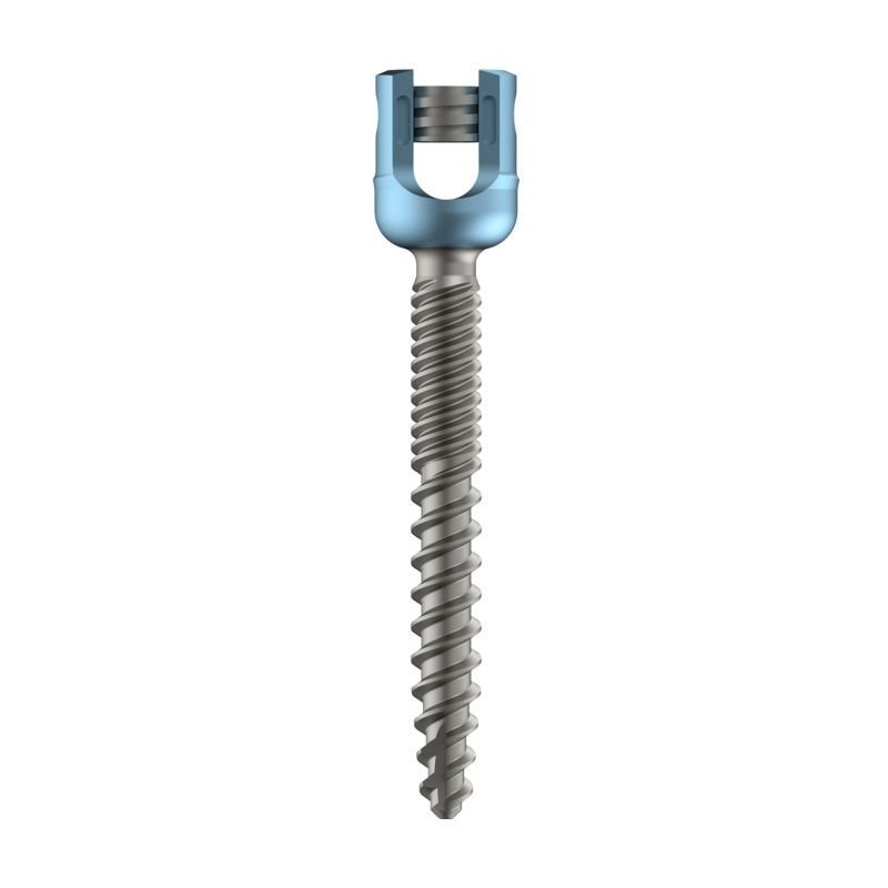 PEDILUX<sup>TM</sup> Monoaxial S-Line Dual Thread Pedicle Screw - Titanium