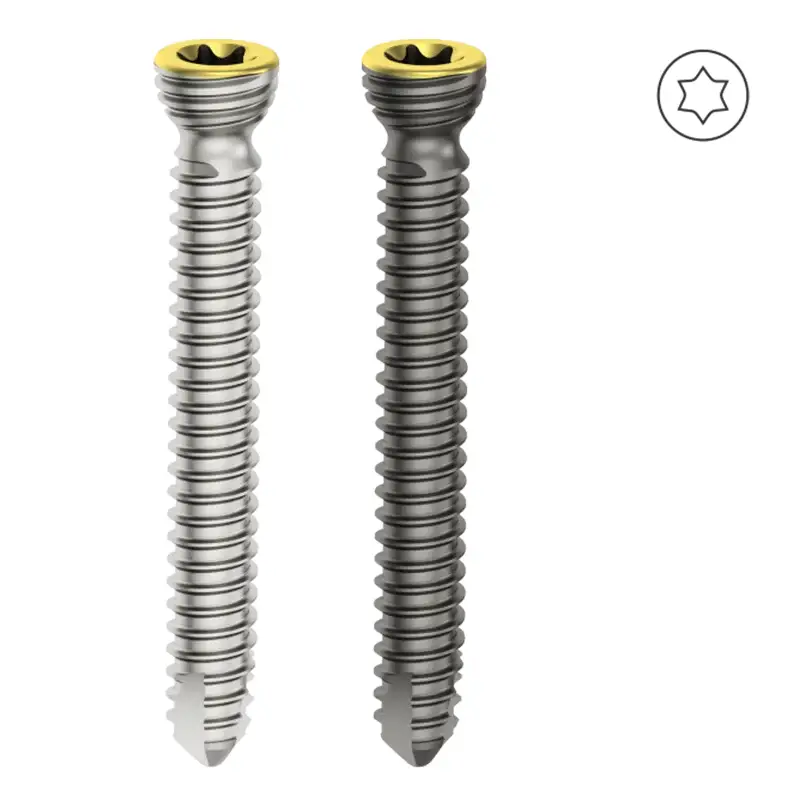 Variolock 2.7mm Locking Head Screw – Self Tapping (Star Drive) (Variable Angle Locking Screw)